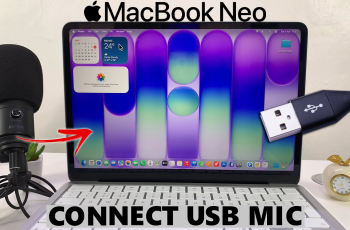 How To Connect External USB Microphone To MacBook Neo
