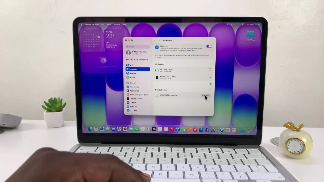 How To Connect Magic Mouse To MacBook Neo