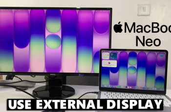 How To Connect & Set Up External Display On MacBook Neo