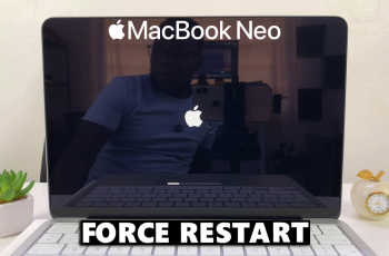 How To Force Restart MacBook Neo