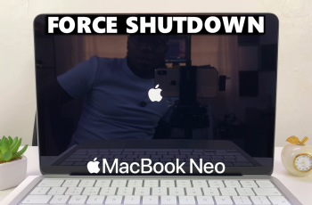 How To Force Shutdown MacBook Neo