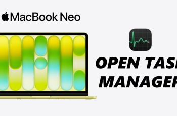 How To Open Task Manager On MacBook Neo