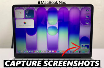 How To Take Screenshots On MacBook Neo