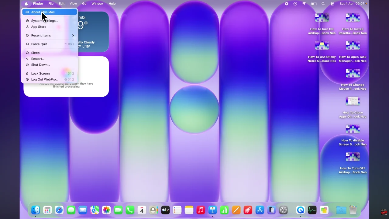 How To See Serial Number On MacBook Neo
