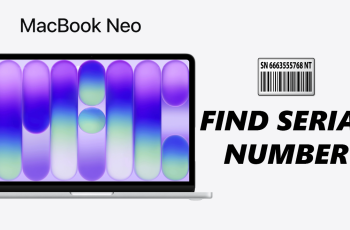 How To See Serial Number On MacBook Neo