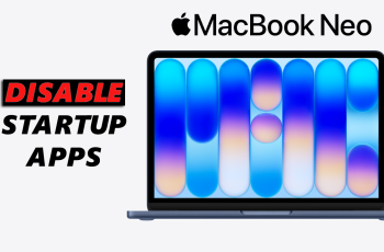 How To Stop Apps From Opening On Startup On MacBook Neo
