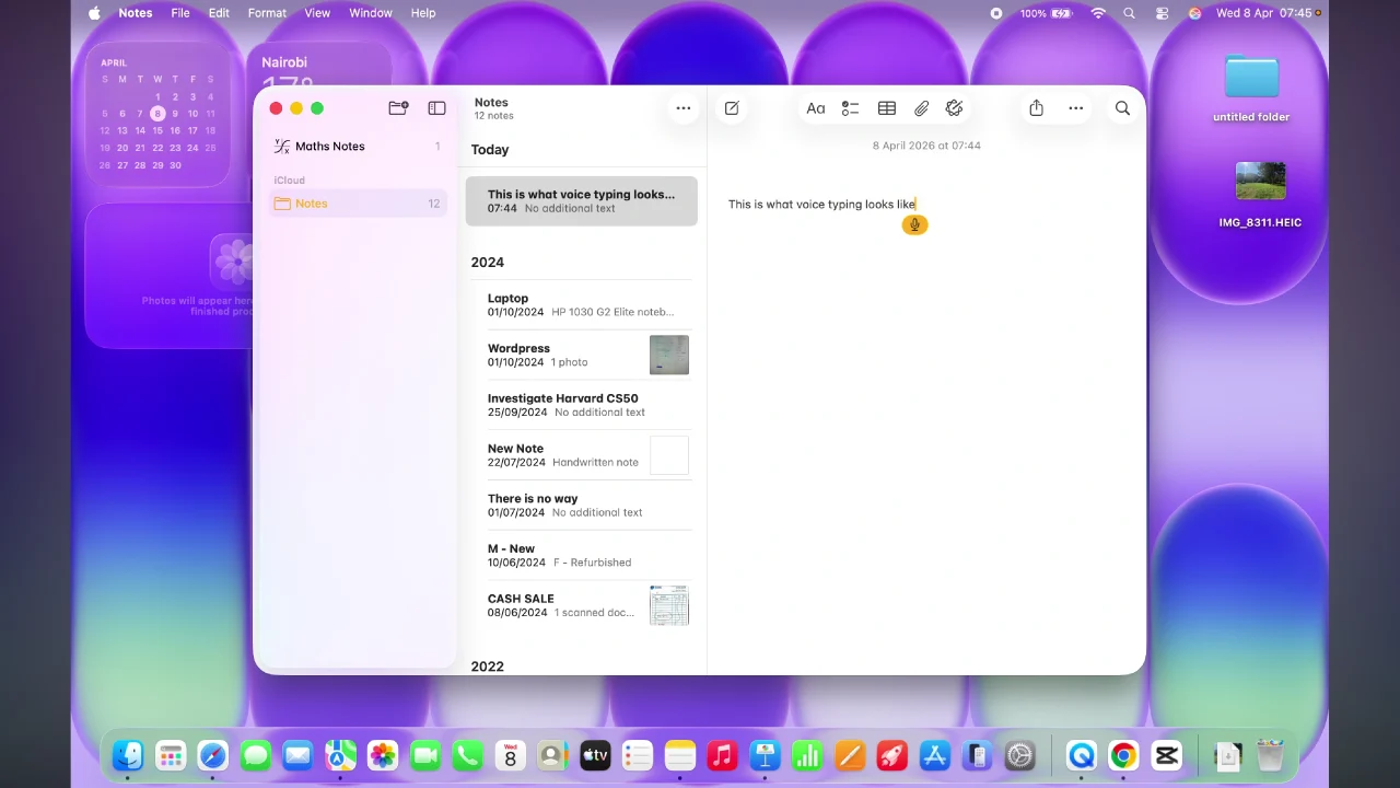 How To Use Voice Typing On MacBook Neo