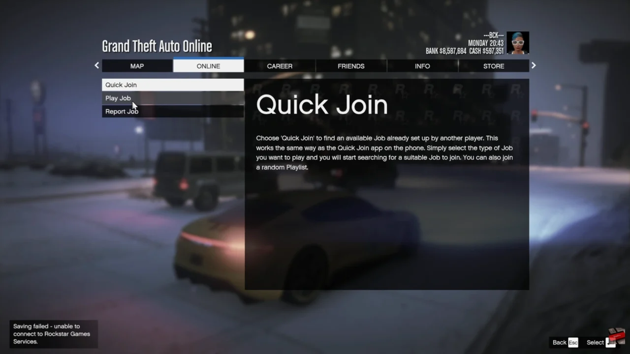 How To Play Missions On GTA V Online