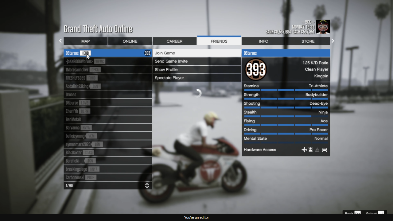 How To Join Friend's Session In GTA V Online