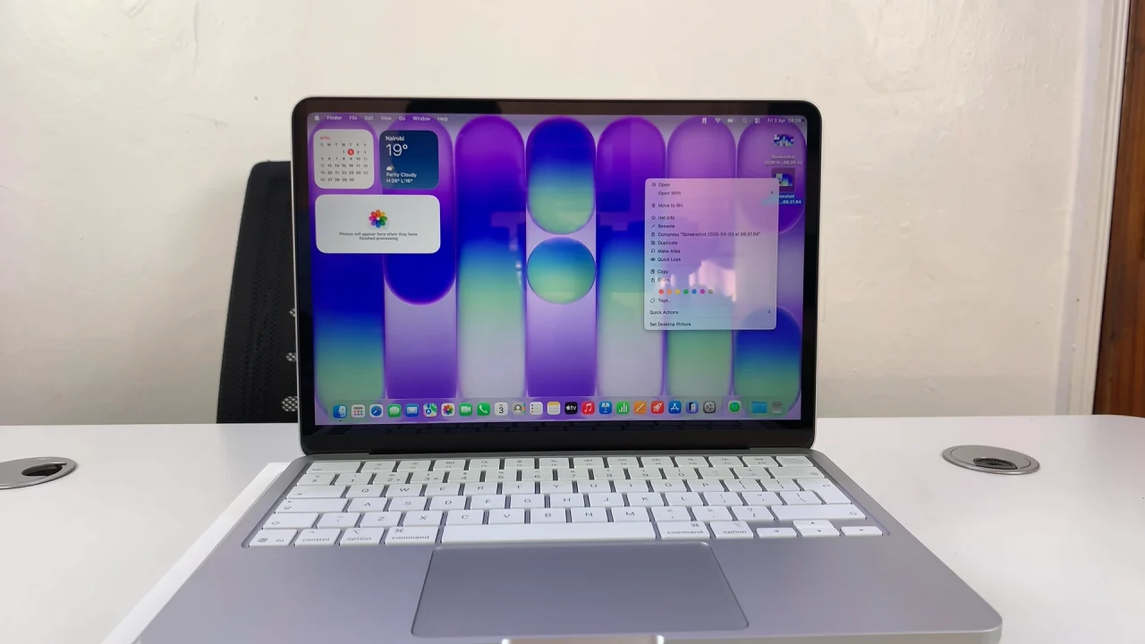 Right Click On MacBook Neo