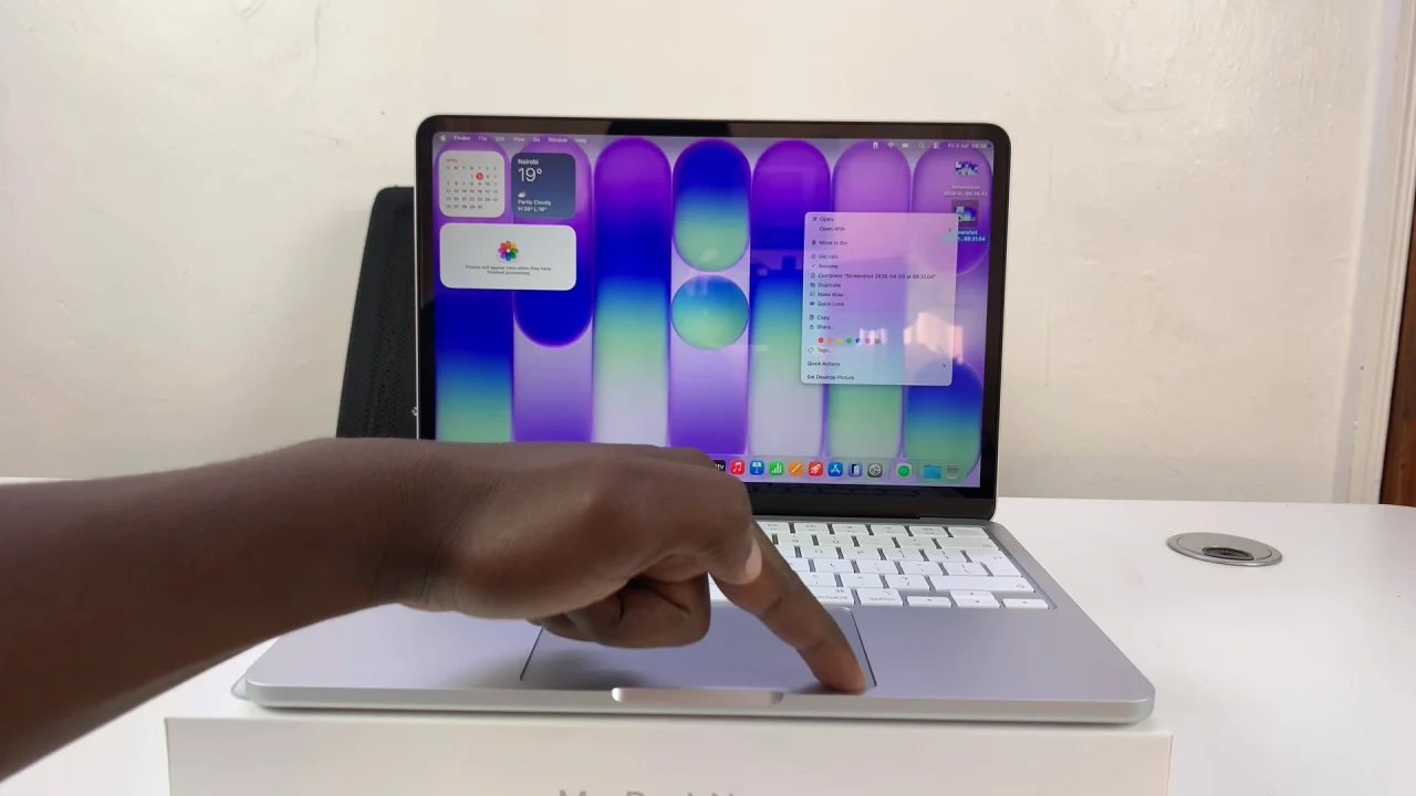 Enable Right Click On MacBook Neo