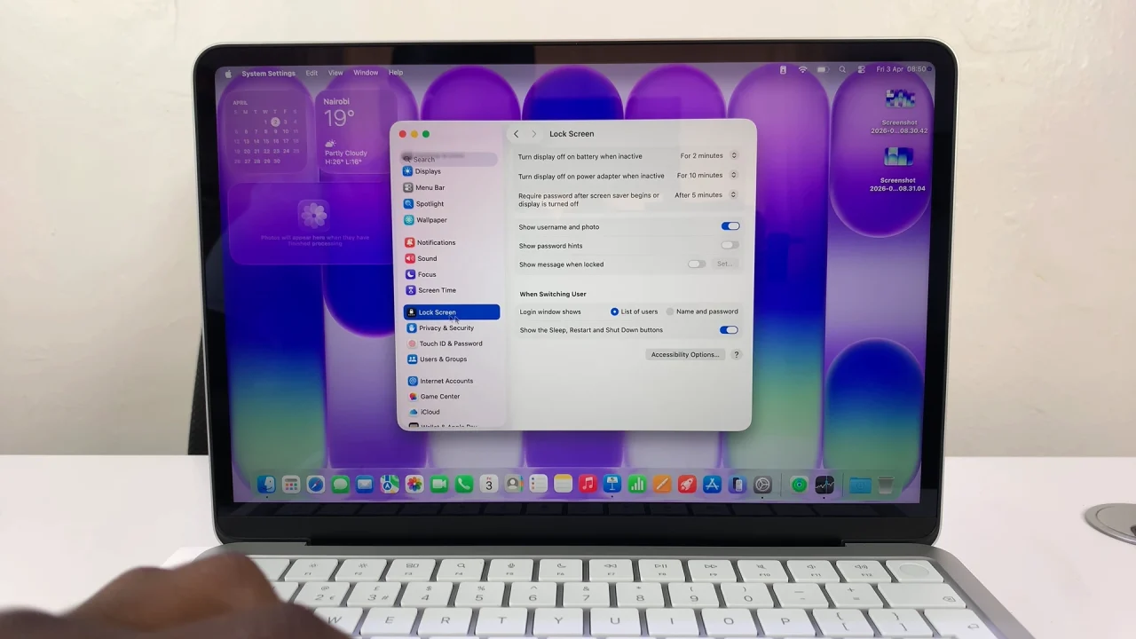 How To Adjust Screen Timeout Period On MacBook Neo