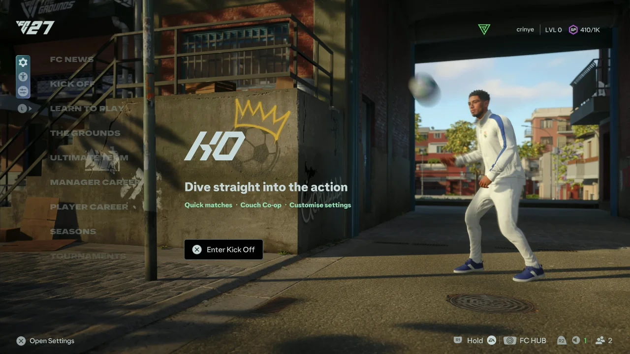 Game Settings In FC 27