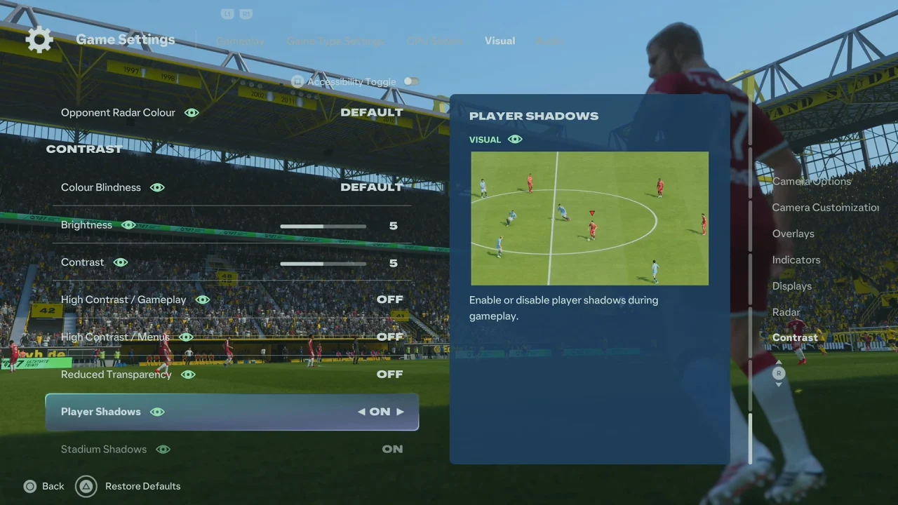 How To Enable Player Shadows In FC 27
