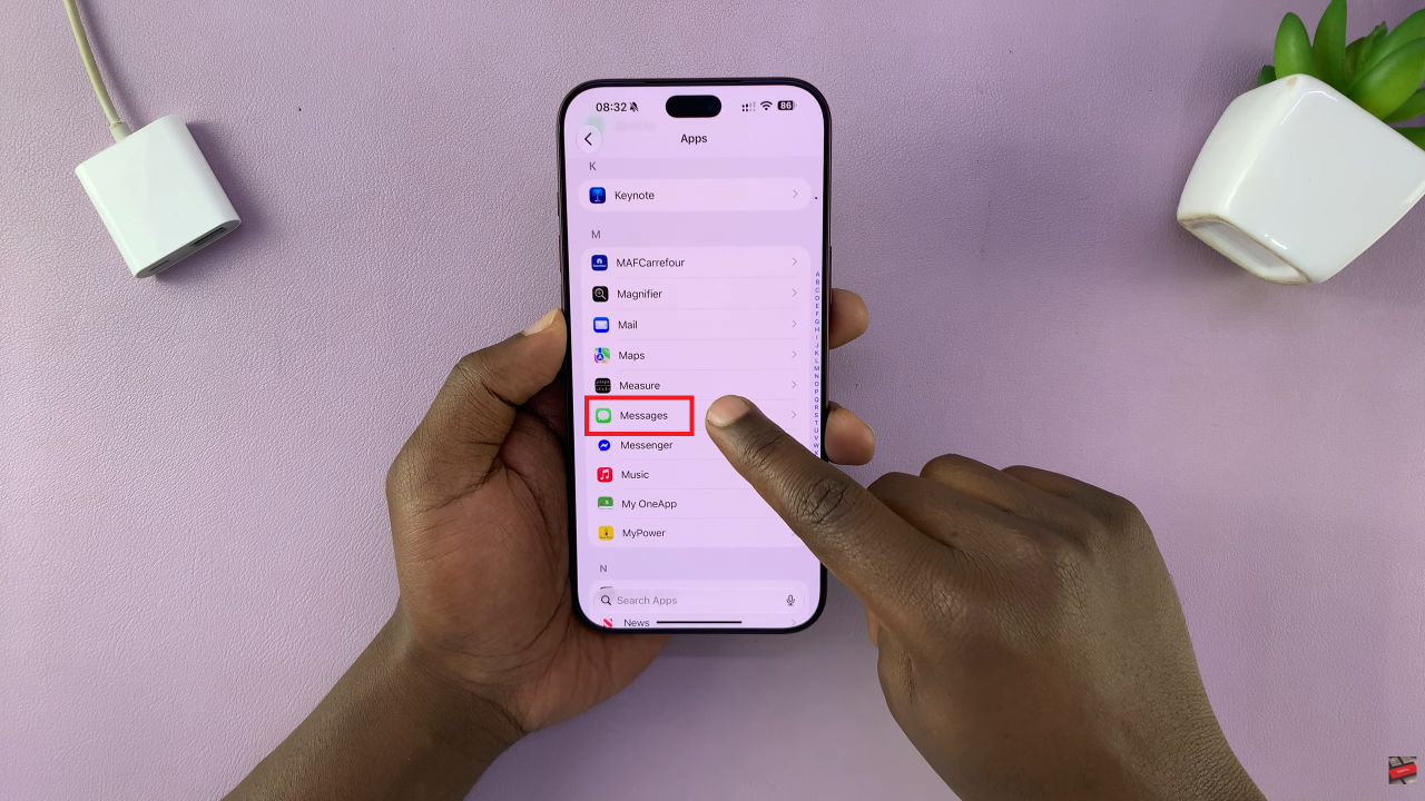Enable iMessage On iPhone 18