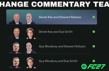 How To Change Commentary Team In FC 27