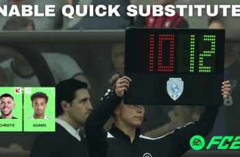 How To Enable / Disable Quick Substitutes In FC 27