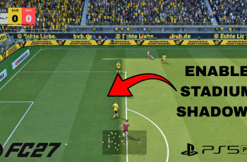 How To Enable / Disable Stadium Shadows In FC 27