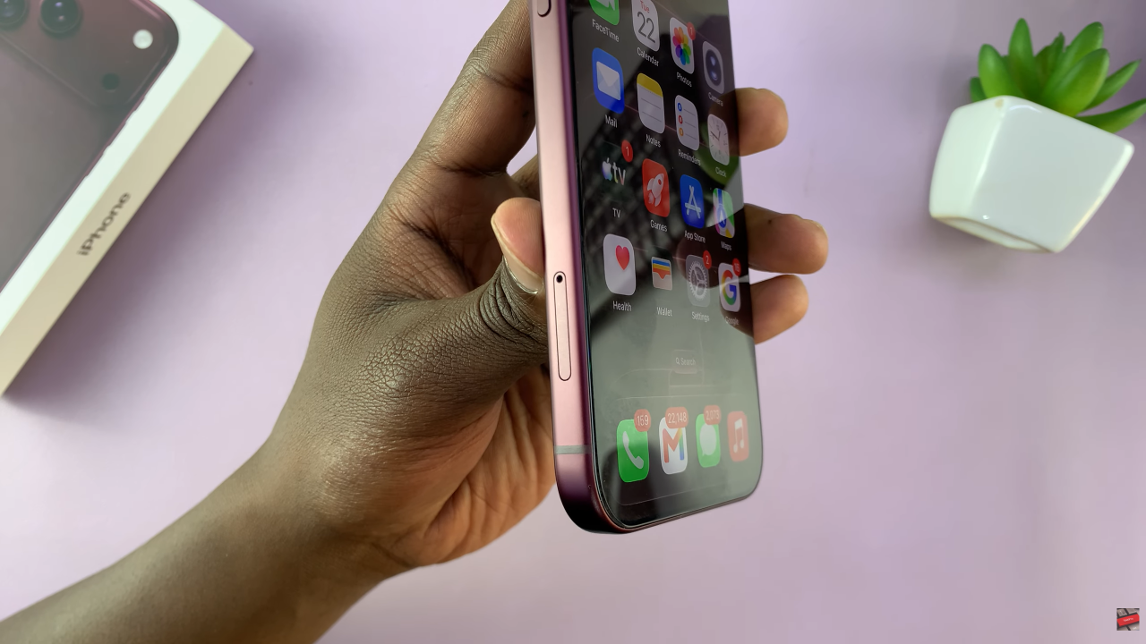 Insert SIM Card In iPhone 18 Pro