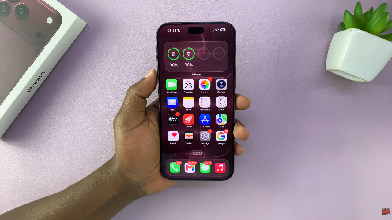Reset iPhone 18