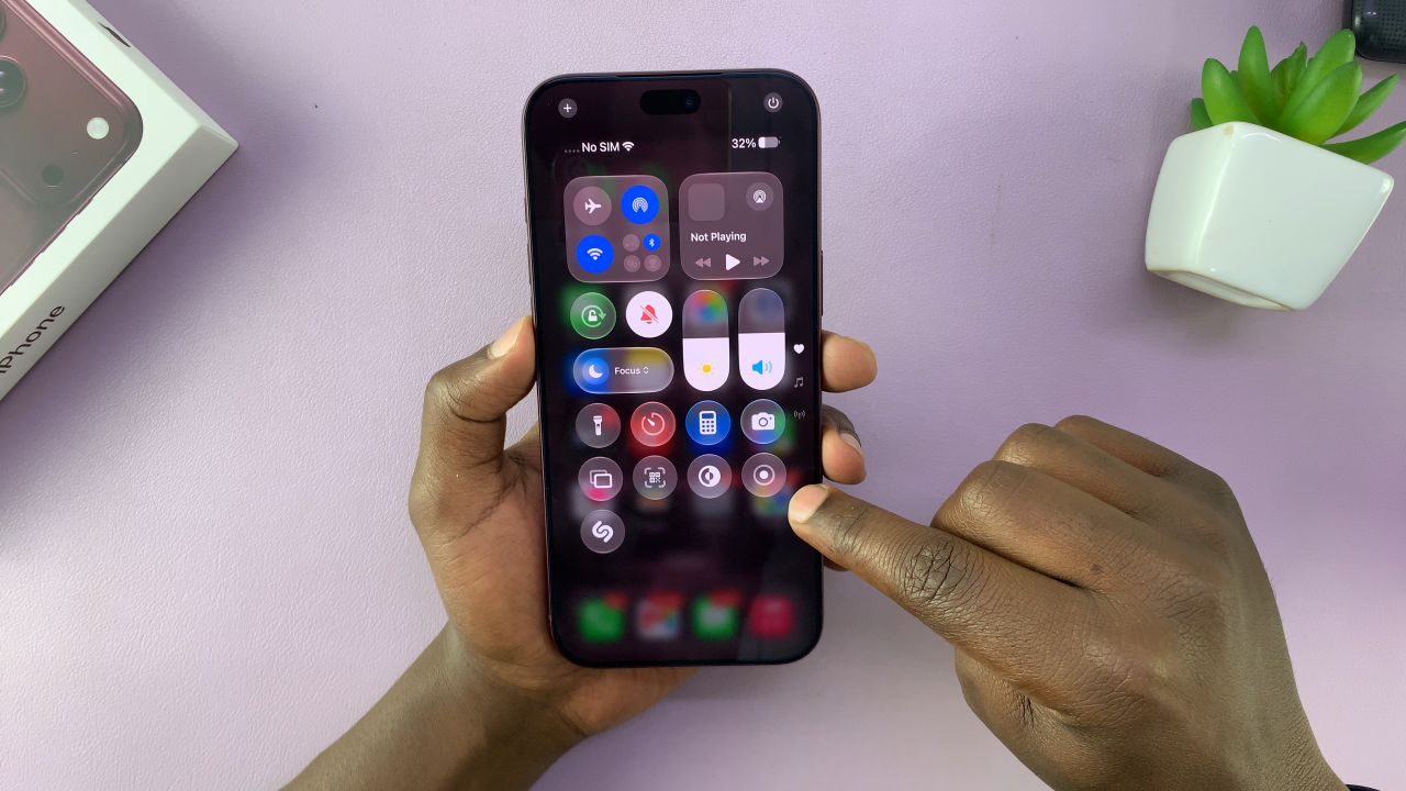 Screen Record On iPhone 18