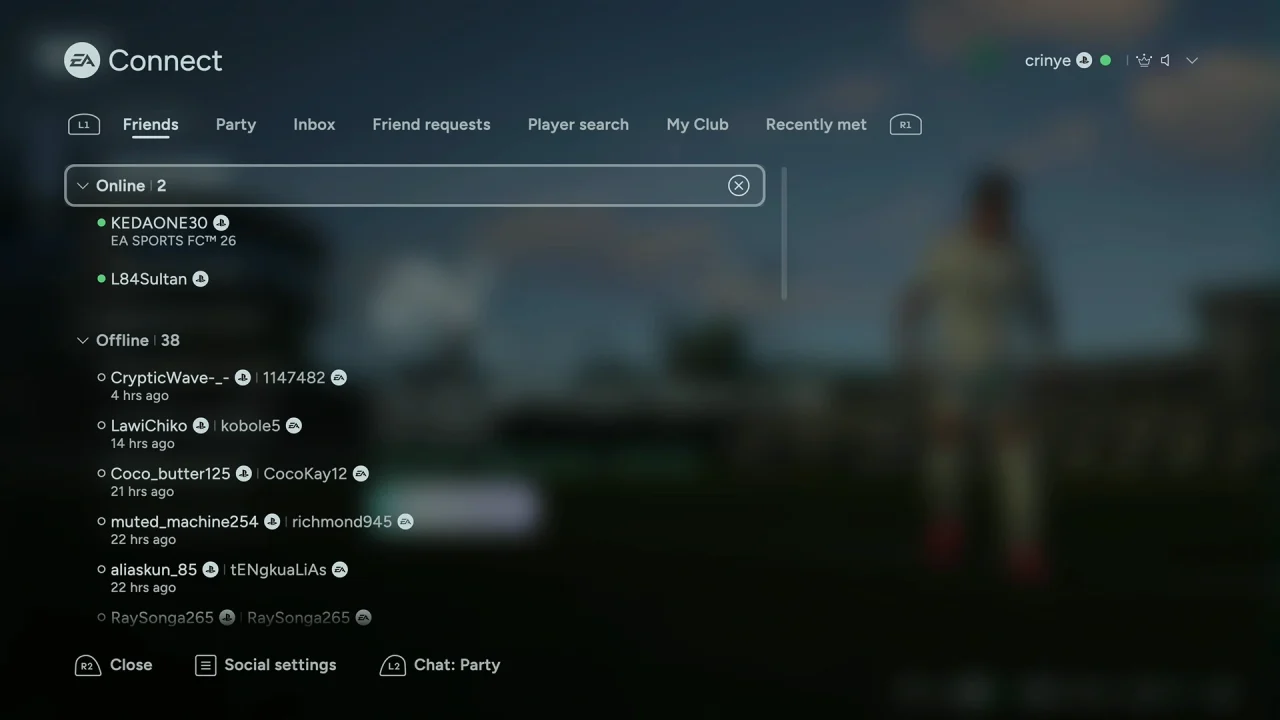 EA Connect In FC 27