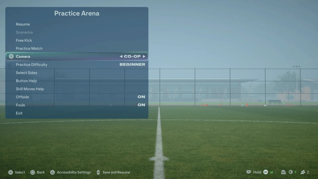 How To Change Camera In Practice Arena In FC 27