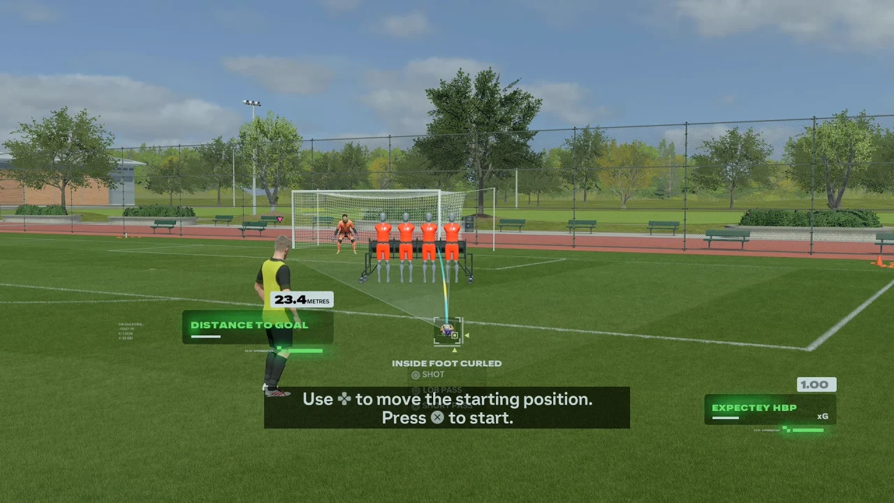 Practice Free Kicks In FC 27