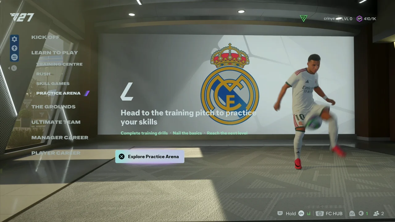 How To Find Practice Arena In FC 27