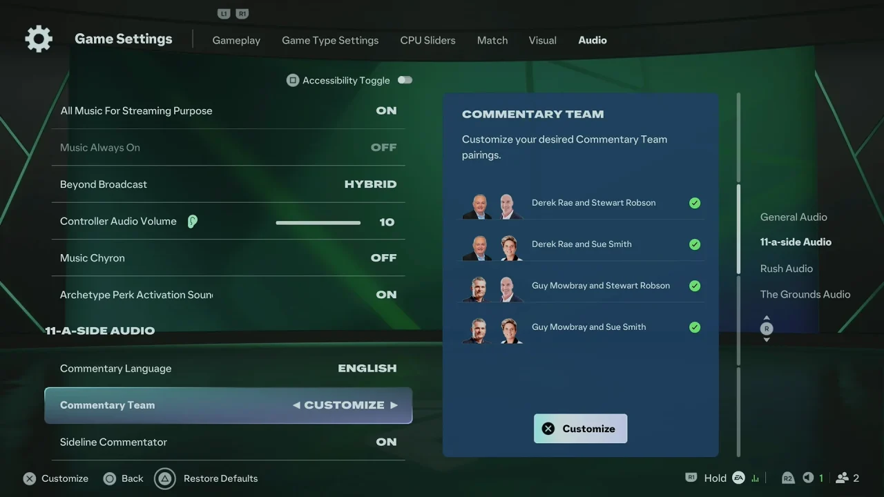 How To Change Commentary Team In FC 27