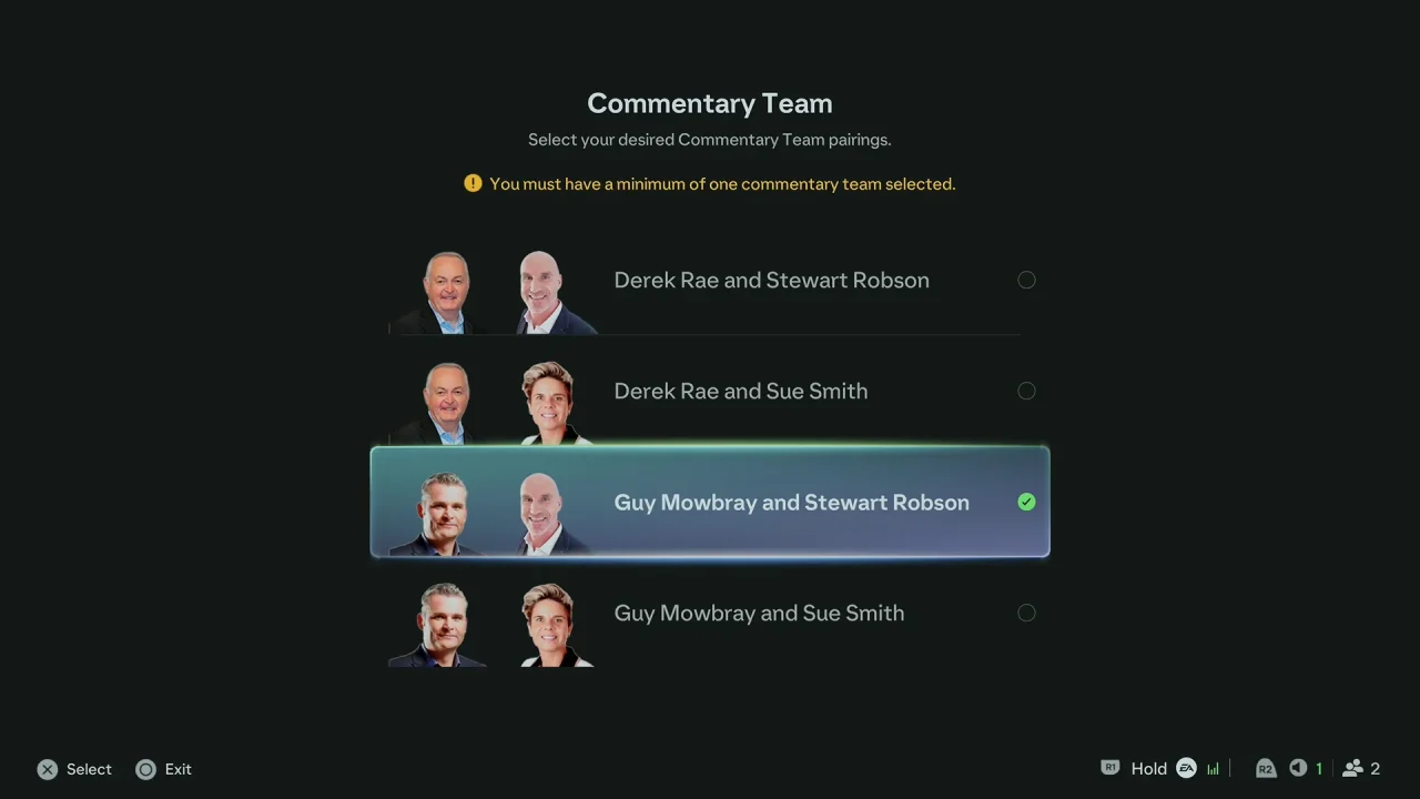 Change Commentary Team In FC 27