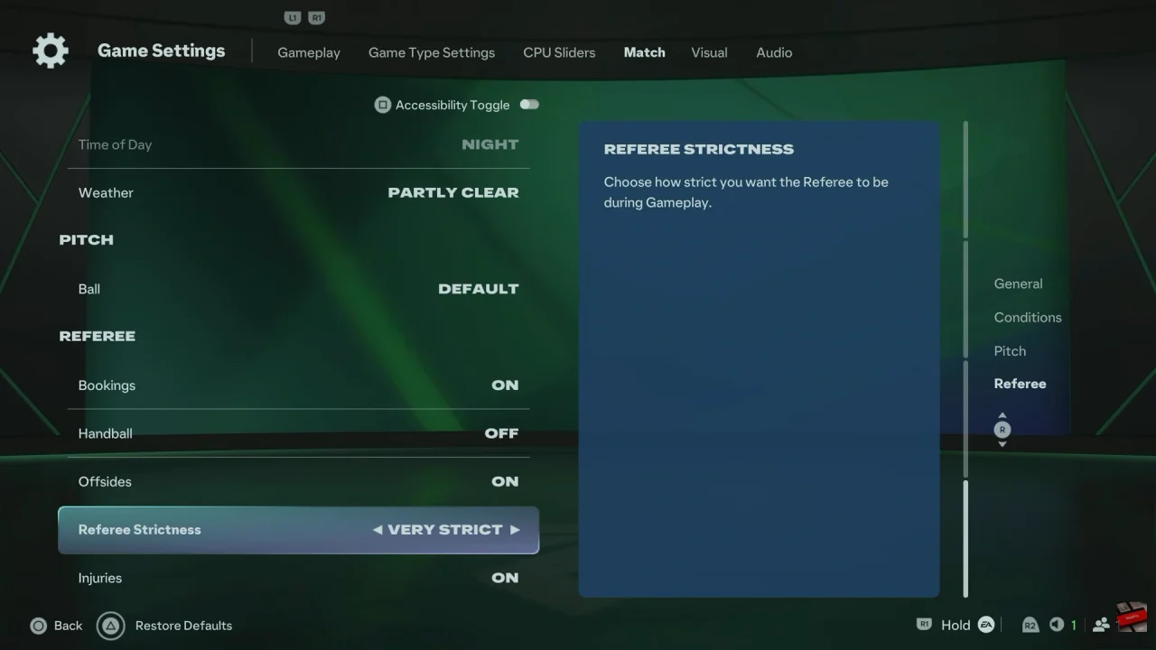 How To Change Referee Strictness In FC 27