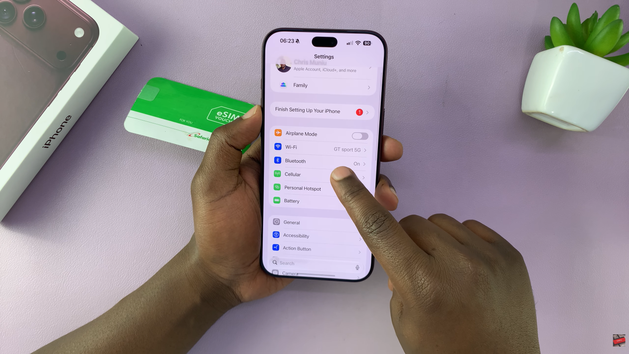 Set Up eSIM On iPhone 18 Pro Max