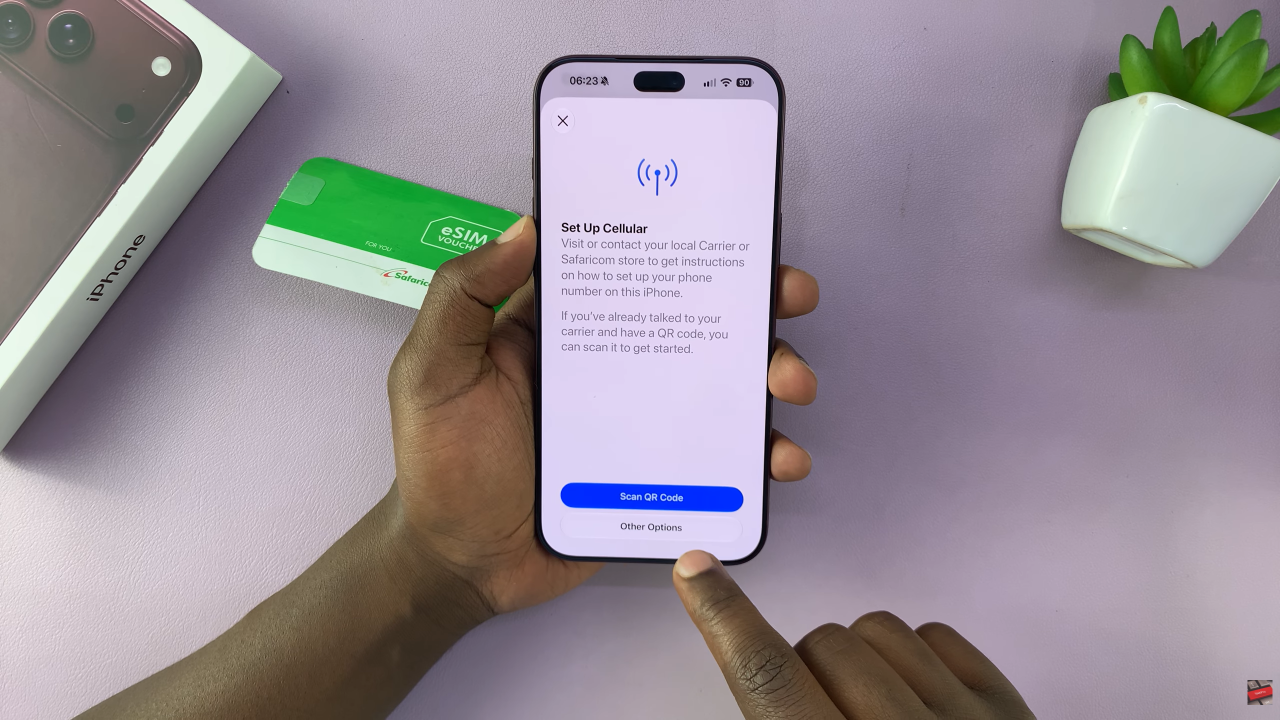 Set Up eSIM On iPhone 18 Pro