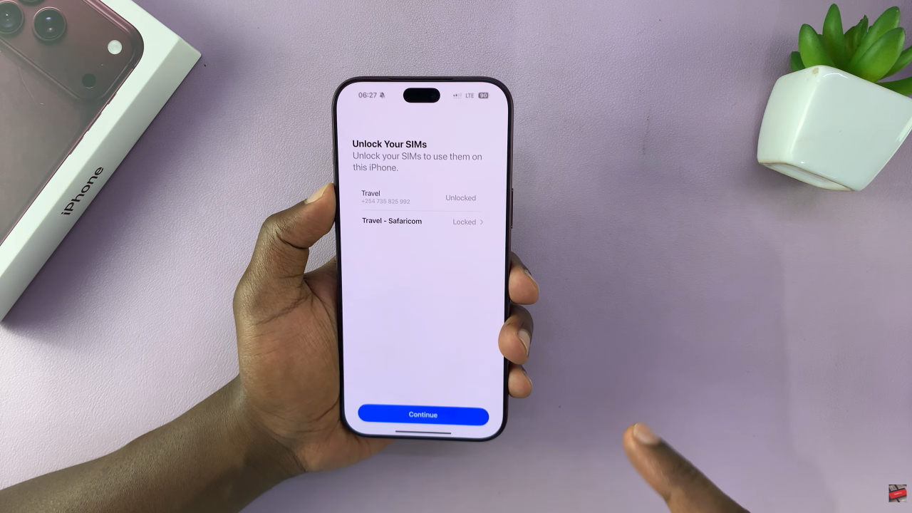 Set Up eSIM On iPhone 18 