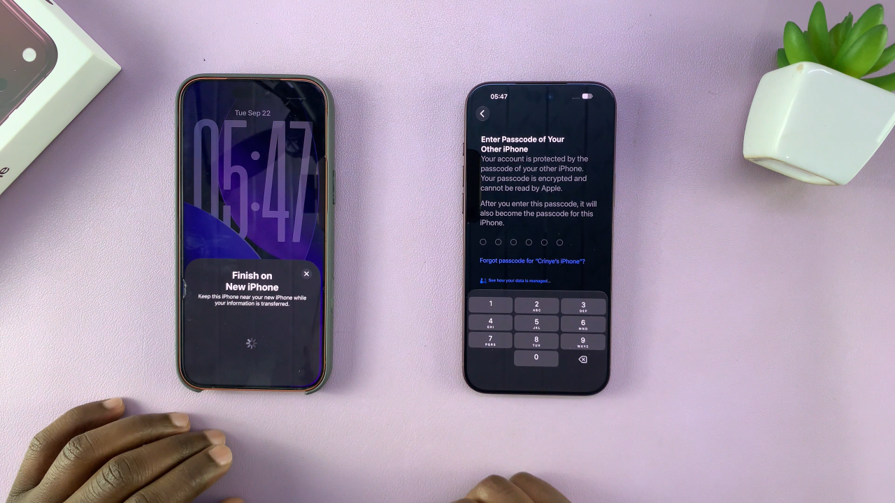 Move Data From Old iPhone To iPhone 18 Pro