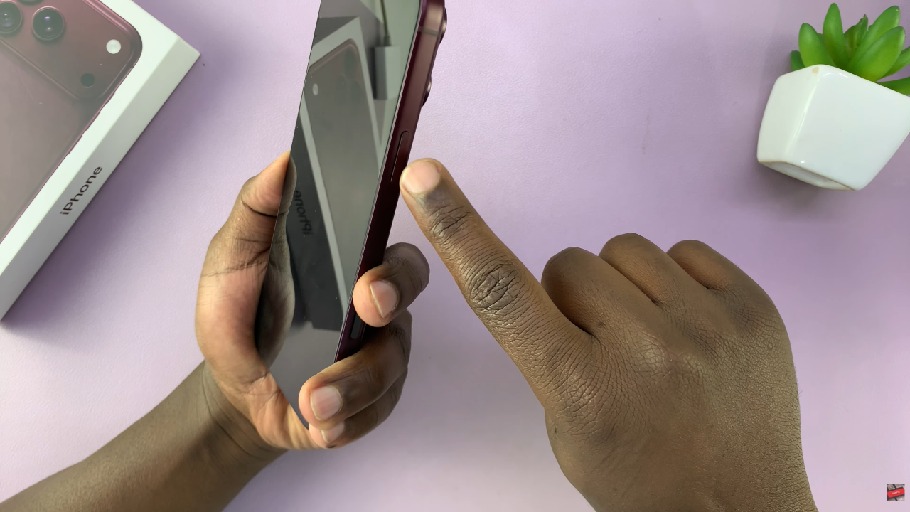 Turn ON iPhone 18 Pro